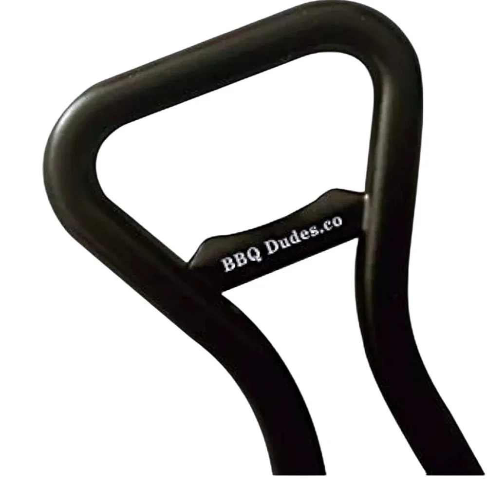 BBQ Dudes.co Vintage Bottle Opener Matte Black Metal Handheld Bar Tool New